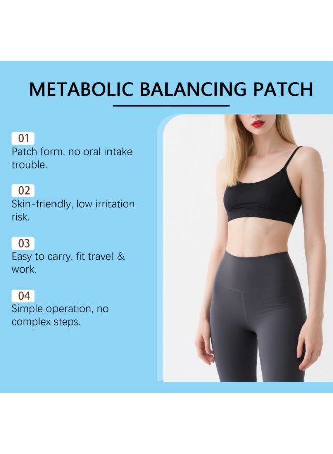 LANISKA 2-PACKS Metabolic Balancing Patch | Helps Balance Body Metabolism and Manage Healthy Body Shape 30pcs*2 - Image 3